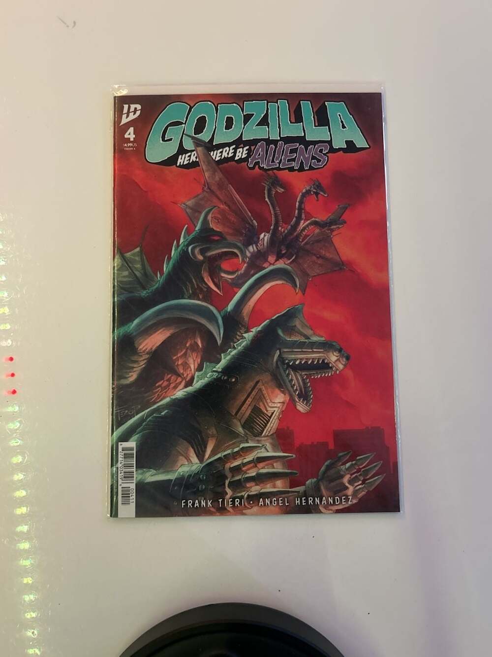 IDW Godzilla Here There Be Aliens #4 Comic Book
